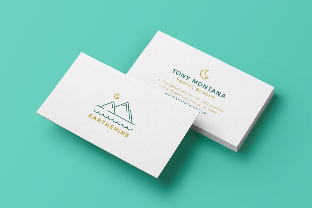 art director's pick of blogger business card #1