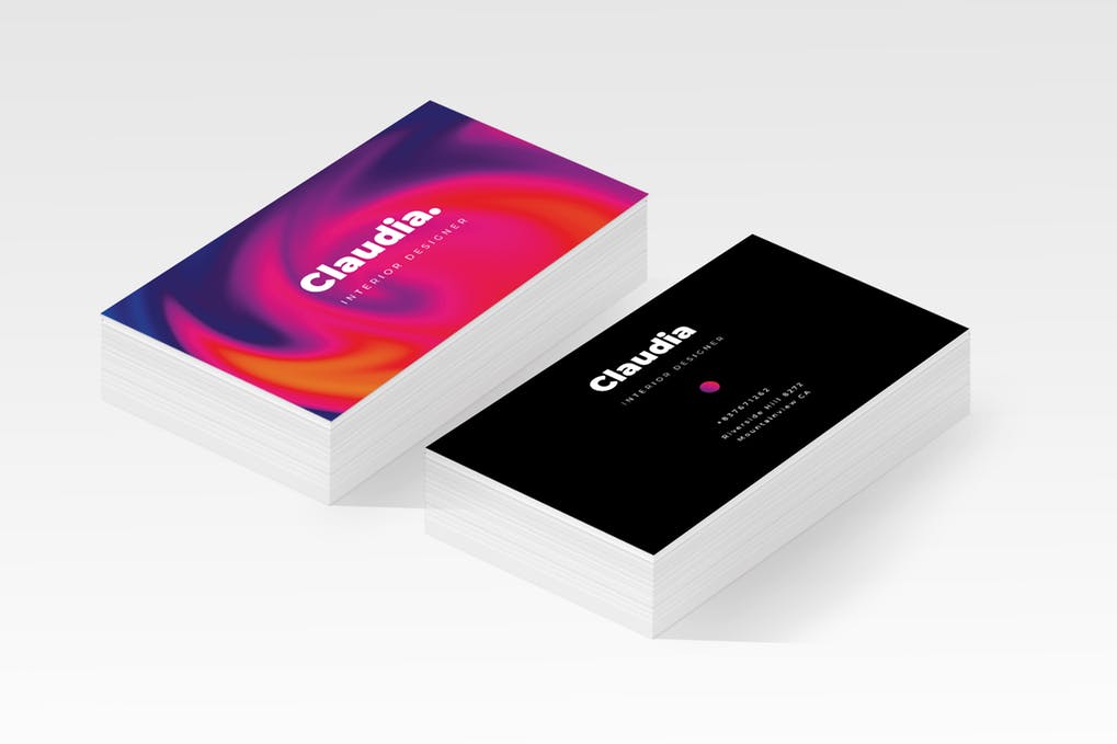 art director's pick of blogger business card #13