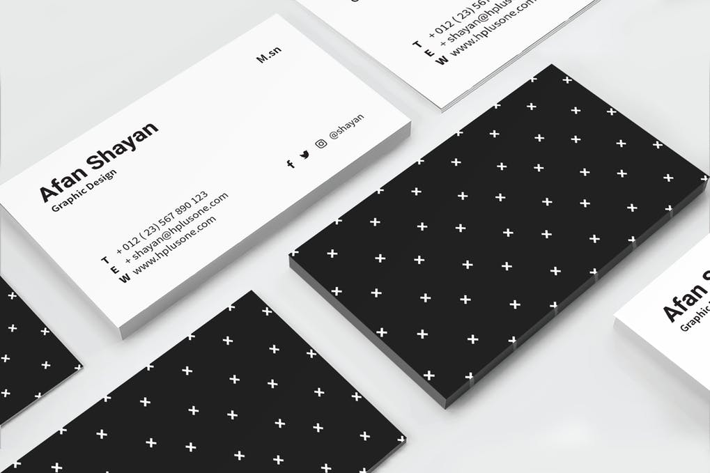 art director's pick of blogger business card #14