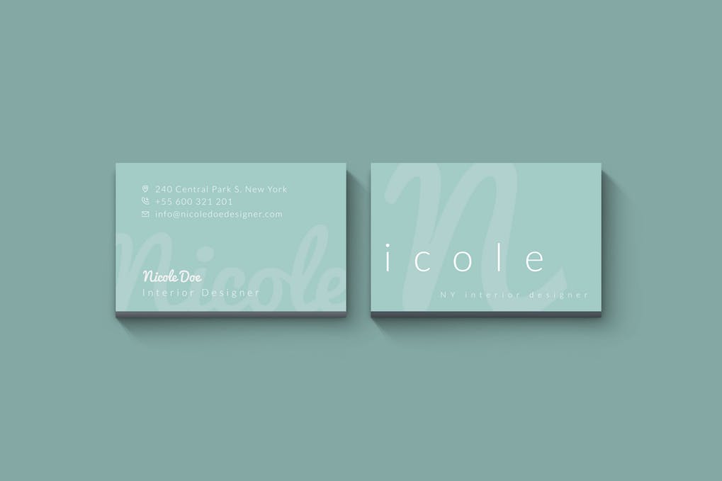 art director's pick of blogger business card #15