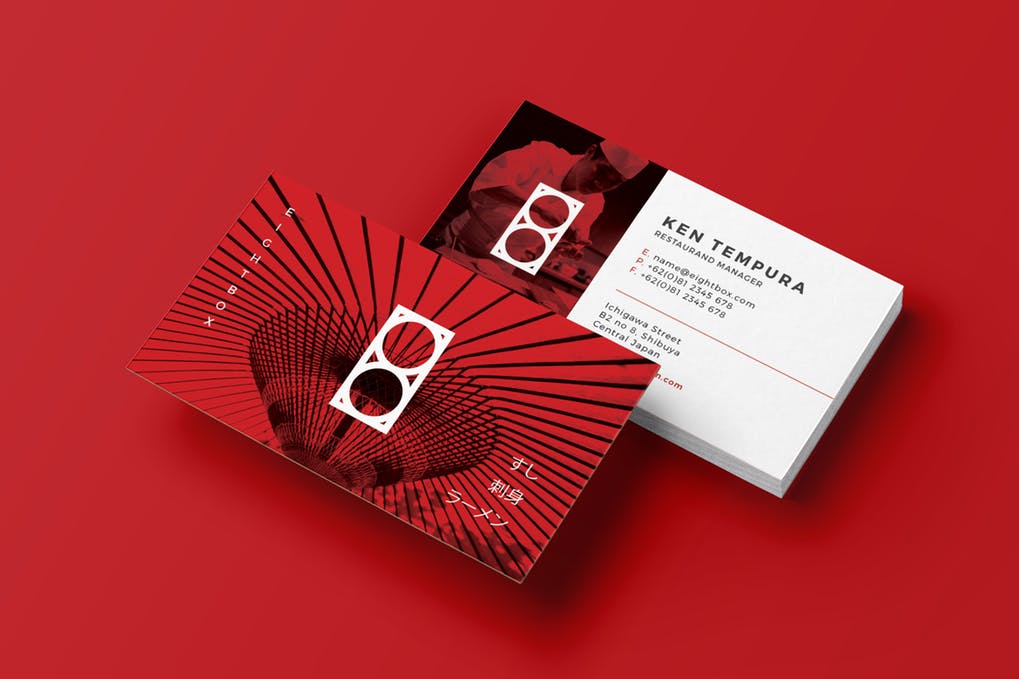 art director's pick of blogger business card #18