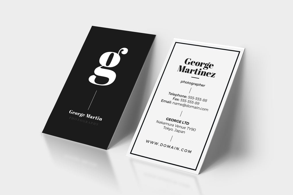 art director's pick of blogger business card #19