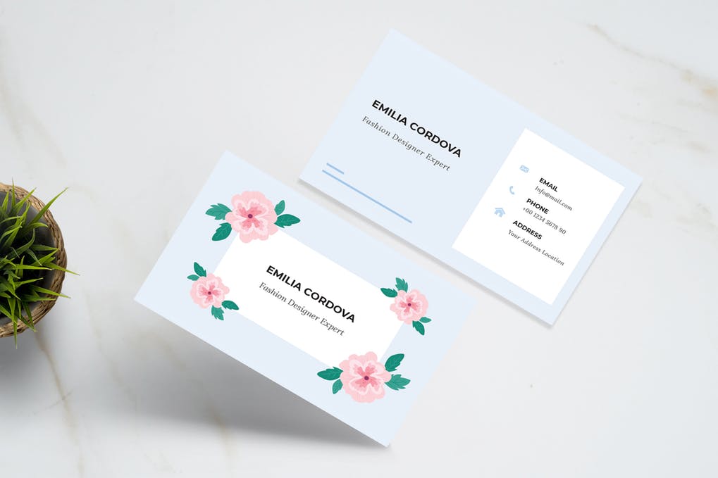 art director's pick of blogger business card #22