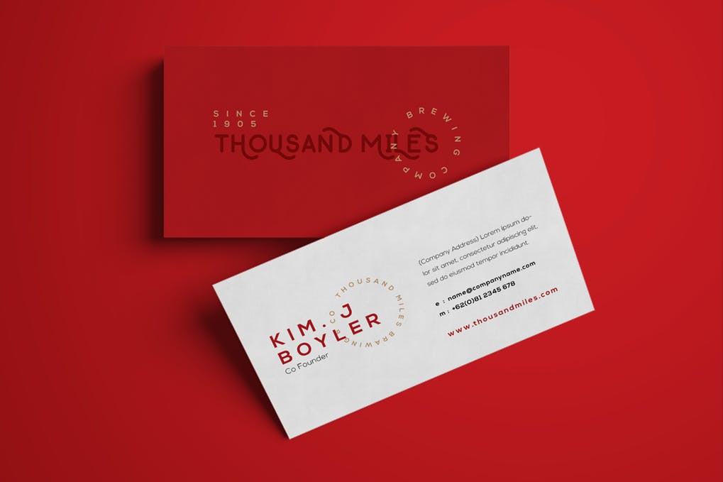 art director's pick of blogger business card #25