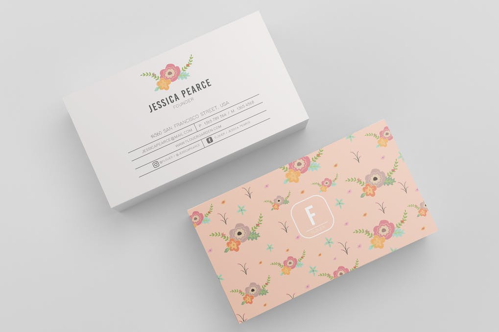 art director's pick of blogger business card #33