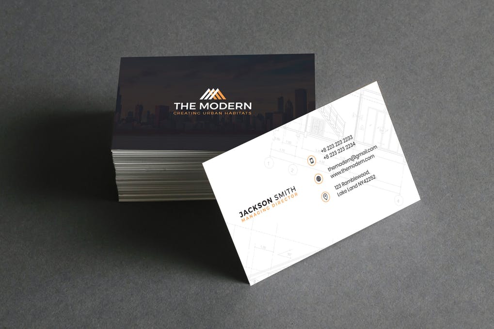 art director's pick of blogger business card #38