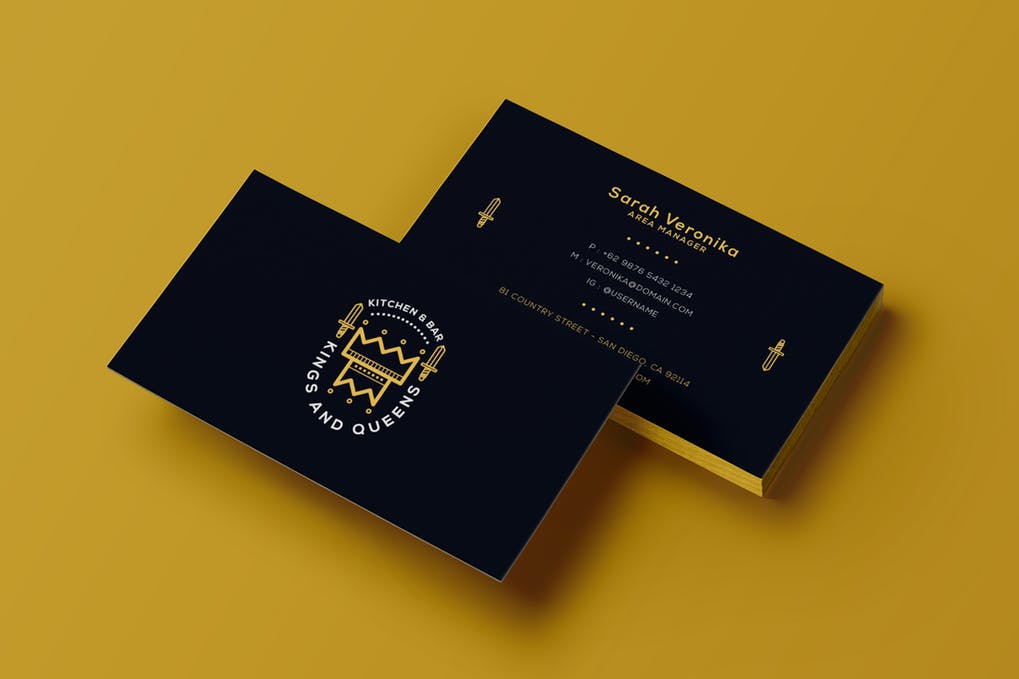art director's pick of blogger business card #40