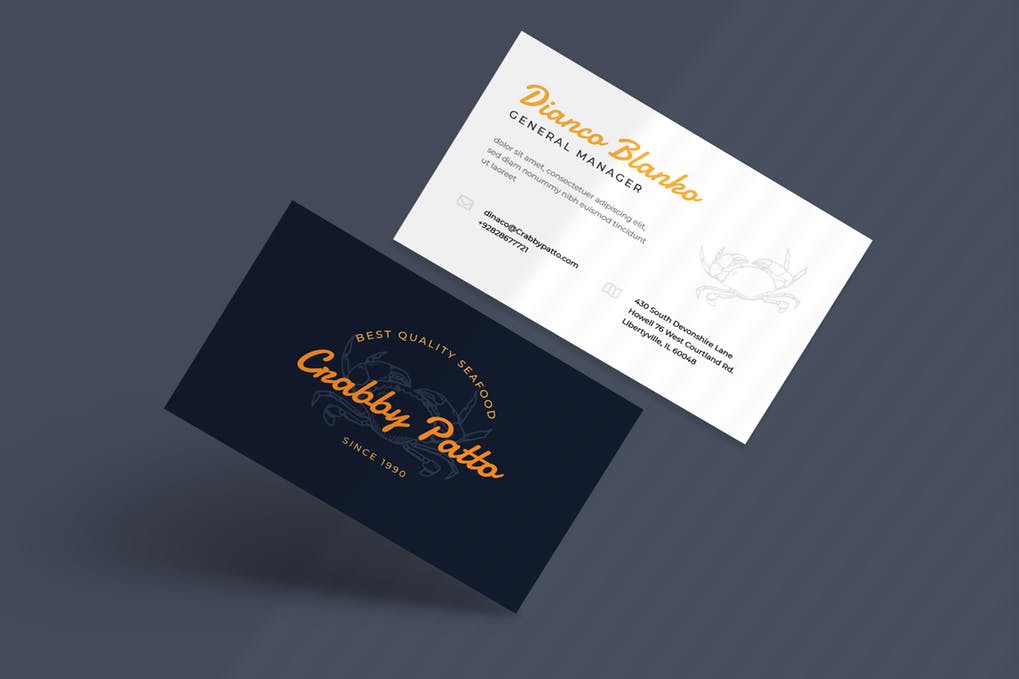 art director's pick of blogger business card #45