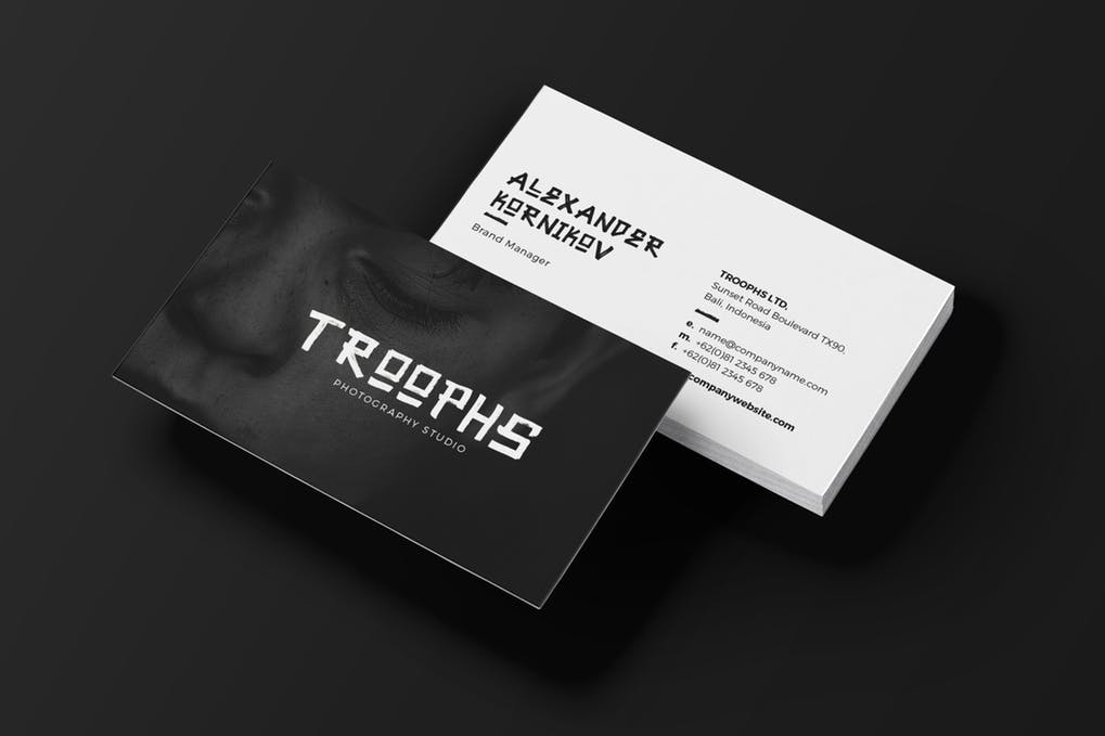 art director's pick of blogger business card #46