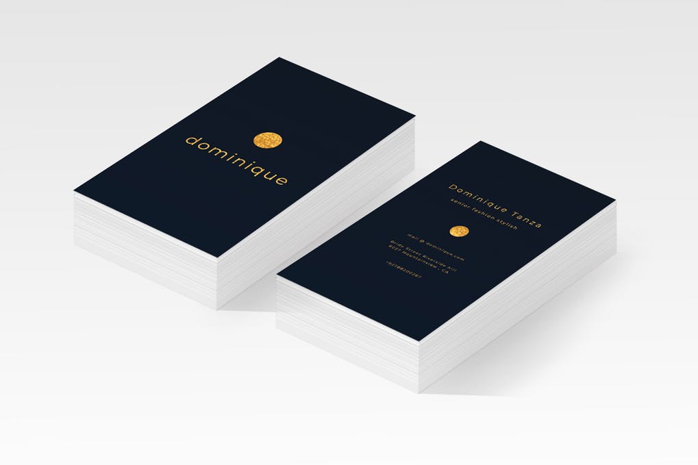 art director's pick of boutique business card #3