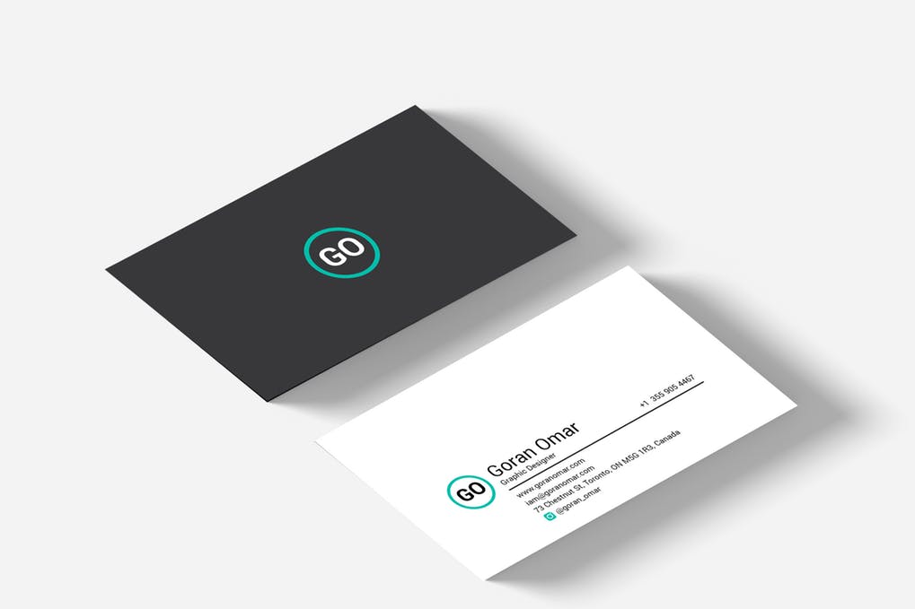 art director's pick of law firm business card #1