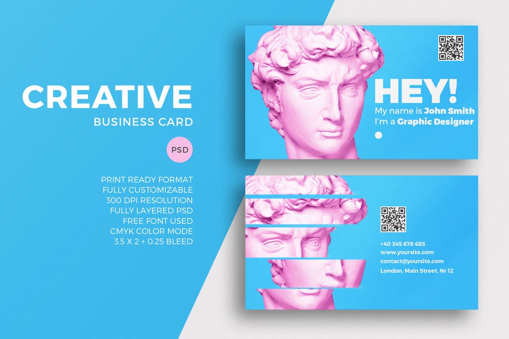 art director's pick of marketing business card #10