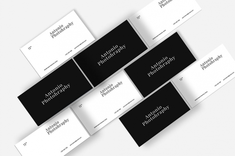 minimalist business cards free downloads templates