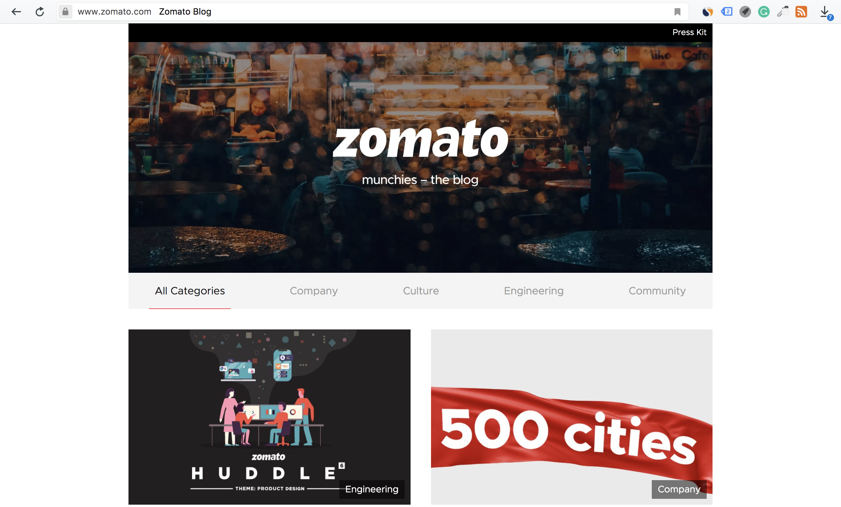 Restaurant Blogs - Zomato