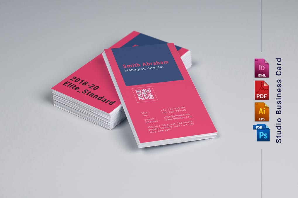 art director's pick of writer business card #26